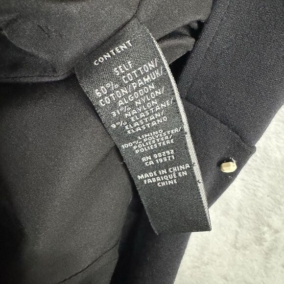 Tibi Black Ivory Beaded Mini Dress Size 4 Cutout Back Polka Dot Retro Sleeveless - Picture 13 of 16